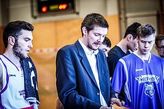 Basketball, 2.Bundesliga, Playoff HF Spiel 2, Mattersburg Rocks, Vienna D.C. Timberwolves, Hubert Schmidt (Headcoach)