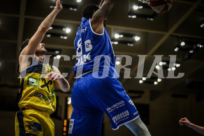 Basketball, ABL 2018/19, Grunddurchgang 18.Runde, UBSC Graz, Oberwart Gunners, Justin Coleman (8)