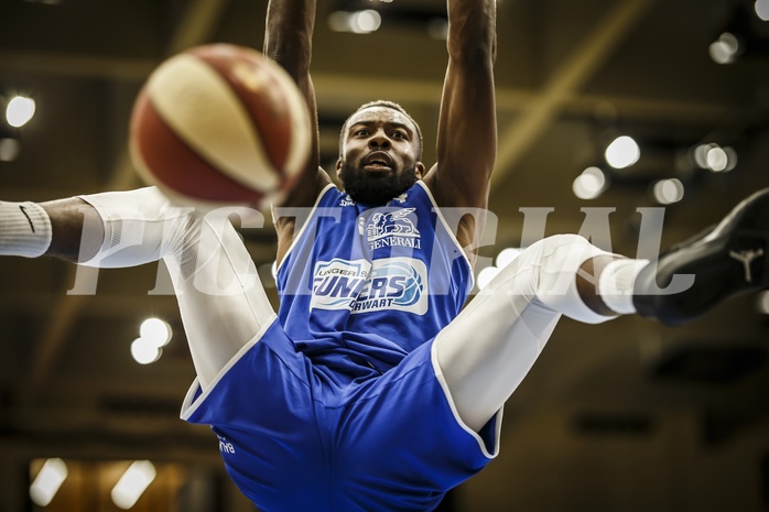 Basketball, ABL 2018/19, Grunddurchgang 18.Runde, UBSC Graz, Oberwart Gunners, Christopher Tawiah (14)