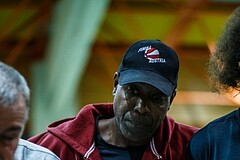 Basketball, Basketball Zweite Liga, Grunddurchgang 8.Runde, BBC Nord Dragonz, Basket Flames, Renaldo O´Neal (Ass. Coach)