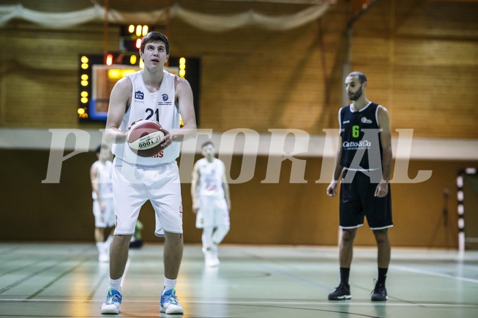 Basketball, Basketball Zweite Liga, Grunddurchgang 8.Runde, BBC Nord Dragonz, Basket Flames, Lukas Knor (21)