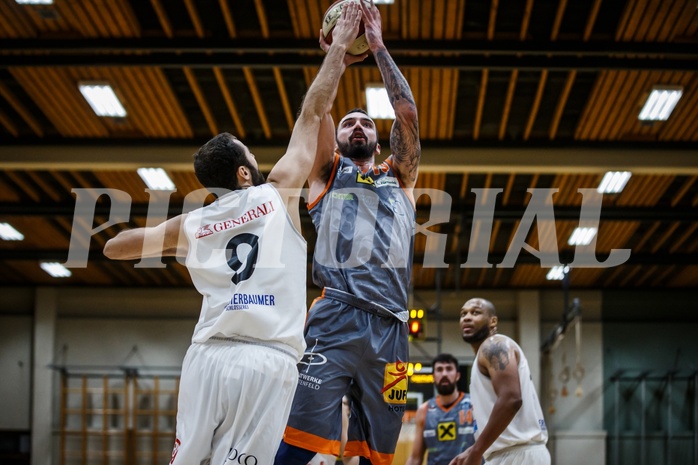 Basketball, Basketball Zweite Liga, Grunddurchgang 8.Runde, Mattersburg Rocks, Fürstenfeld Panthers, Ivan Skrobo (15)