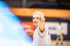 Basketball, Win2Day Superliga 2022/23, Grunddurchgang 8.Runde, Vienna Timberwolves, Gmunden Swans, Elias Wlasak (8)