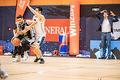 Basketball, Win2Day Superliga 2022/23, Grunddurchgang 8.Runde, Vienna Timberwolves, Gmunden Swans, Daniel Friedrich (6)