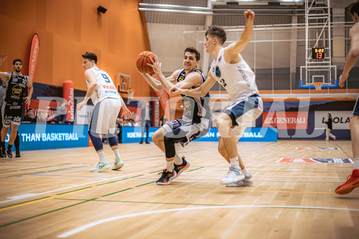 Basketball, Win2Day Superliga 2022/23, Grunddurchgang 8.Runde, Vienna Timberwolves, Gmunden Swans, Benedikt Güttl (7)