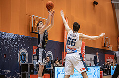 Basketball, Win2Day Superliga 2022/23, Grunddurchgang 8.Runde, Vienna Timberwolves, Gmunden Swans, Benedikt Güttl (7)