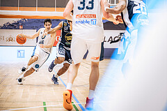 Basketball, Win2Day Superliga 2022/23, Grunddurchgang 8.Runde, Vienna Timberwolves, Gmunden Swans, Paul Rotter (66)