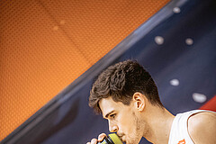 Basketball, Win2Day Superliga 2022/23, Grunddurchgang 8.Runde, Vienna Timberwolves, Gmunden Swans, Chris Vogt (33)