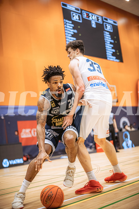 Basketball, Win2Day Superliga 2022/23, Grunddurchgang 8.Runde, Vienna Timberwolves, Gmunden Swans, Urald King (20)