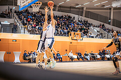 Basketball, Win2Day Superliga 2022/23, Grunddurchgang 8.Runde, Vienna Timberwolves, Gmunden Swans, Elias Wlasak (8)