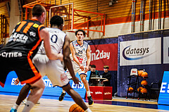 Basketball, win2day Basketball Superliga 2023/224, 5.Qualifikationsrunde, BBC Nord Dragonz, Fürstenfeld Panthers, Lukas Hahn (25)