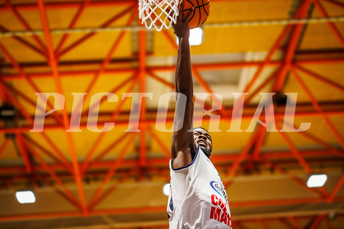 Basketball, win2day Basketball Superliga 2023/224, 5.Qualifikationsrunde, BBC Nord Dragonz, Fürstenfeld Panthers, Austen Awosika (10)