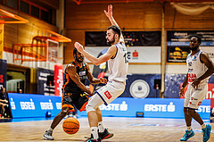 Basketball, win2day Basketball Superliga 2023/224, 5.Qualifikationsrunde, BBC Nord Dragonz, Fürstenfeld Panthers, Hegel Mitchell Augustin (17)