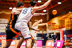 Basketball, win2day Basketball Superliga 2023/224, 5.Qualifikationsrunde, BBC Nord Dragonz, Fürstenfeld Panthers, Mario Spaleta (15)