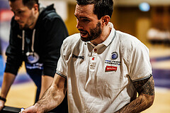 Basketball, win2day Basketball Superliga 2023/224, 5.Qualifikationsrunde, BBC Nord Dragonz, Fürstenfeld Panthers, Felix Jambor (Head Coach)