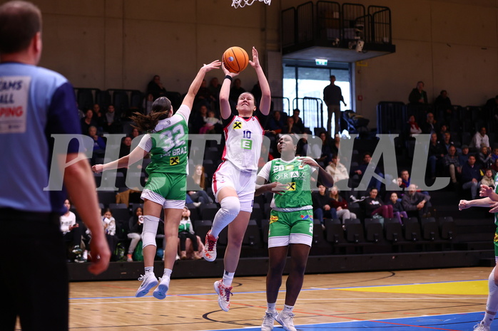 12.01.2025, Graz, Raiffeisen Sportpark, Basketball Damen Superliga 2024/25, Grunddurchgang, 11.Runde, UBSC Graz - UBI Graz,  