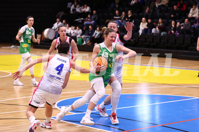 12.01.2025, Graz, Raiffeisen Sportpark, Basketball Damen Superliga 2024/25, Grunddurchgang, 11.Runde, UBSC Graz - UBI Graz,  