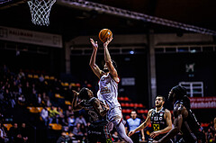 Basketball, Win2Day Superliga 2024/25, Grunddurchgang 17.Runde, BC Vienna, Flyers Wels, Ivan Gavrilovic (23)