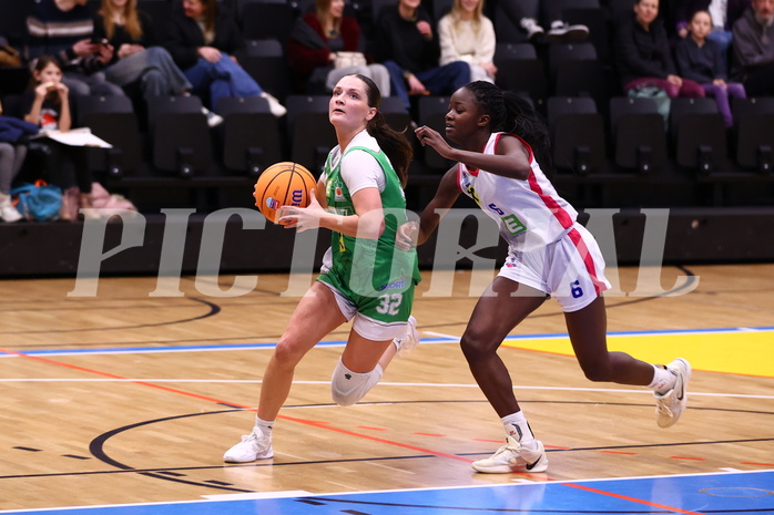 12.01.2025, Graz, Raiffeisen Sportpark, Basketball Damen Superliga 2024/25, Grunddurchgang, 11.Runde, UBSC Graz - UBI Graz,  