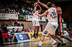 Basketball, ABL 2017/18, Grunddurchgang 35.Runde, Oberwart Gunners, Klosterneuburg Dukes, Jerome Seagears (5)