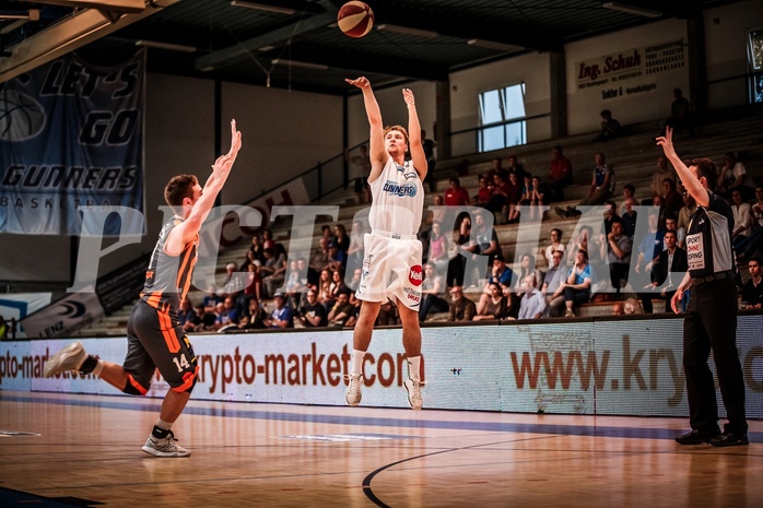 Basketball, ABL 2017/18, Grunddurchgang 35.Runde, Oberwart Gunners, Klosterneuburg Dukes, Georg Wolf (10)