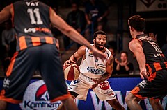 Basketball, ABL 2017/18, Grunddurchgang 35.Runde, Oberwart Gunners, Klosterneuburg Dukes, Jerome Seagears (5)