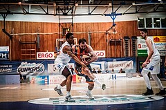 Basketball, ABL 2017/18, Grunddurchgang 35.Runde, Oberwart Gunners, Klosterneuburg Dukes, Predrag Miletic (8)
