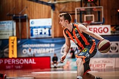 Basketball, ABL 2017/18, Grunddurchgang 35.Runde, Oberwart Gunners, Klosterneuburg Dukes, Jurica Blazevic (19)