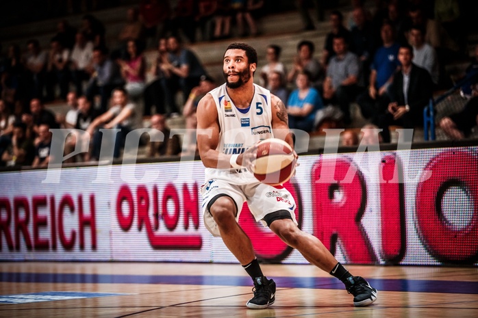 Basketball, ABL 2017/18, Grunddurchgang 35.Runde, Oberwart Gunners, Klosterneuburg Dukes, Jerome Seagears (5)