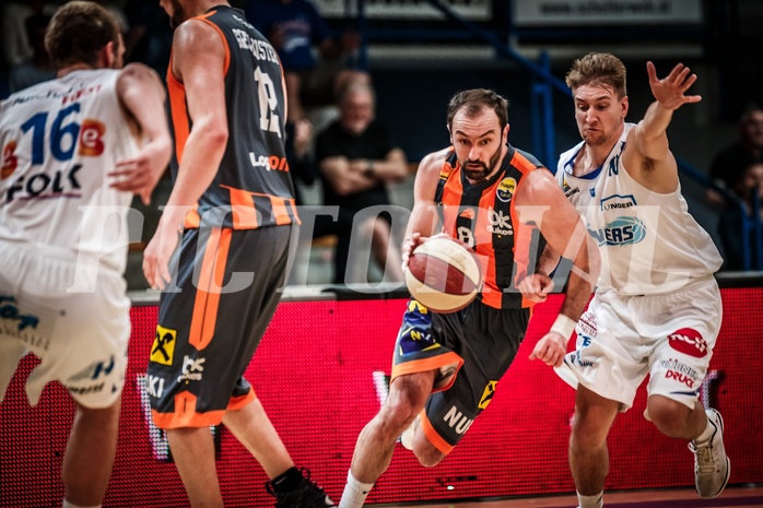 Basketball, ABL 2017/18, Grunddurchgang 35.Runde, Oberwart Gunners, Klosterneuburg Dukes, Predrag Miletic (8)