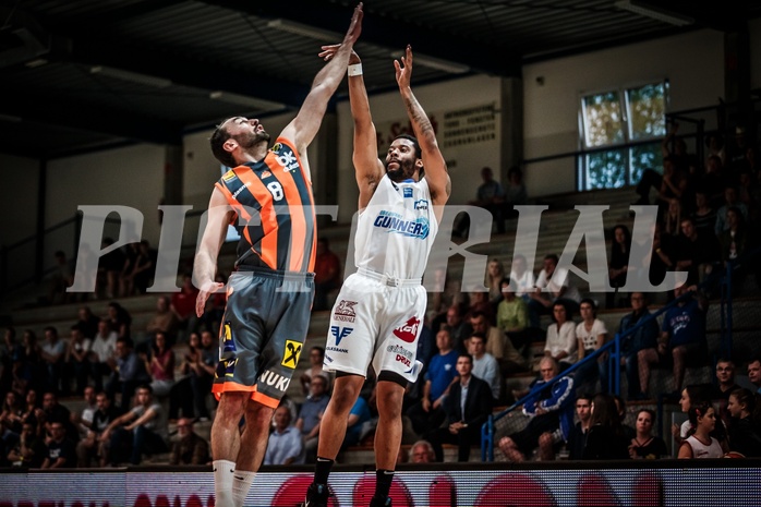 Basketball, ABL 2017/18, Grunddurchgang 35.Runde, Oberwart Gunners, Klosterneuburg Dukes, Jerome Seagears (5)