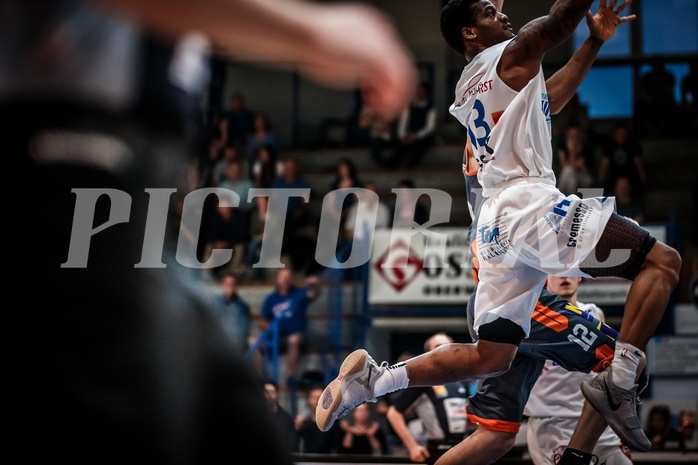 Basketball, ABL 2017/18, Grunddurchgang 35.Runde, Oberwart Gunners, Klosterneuburg Dukes, Marcel White (13)