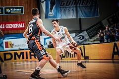 Basketball, ABL 2017/18, Grunddurchgang 35.Runde, Oberwart Gunners, Klosterneuburg Dukes, Jakob Szkutta (4)