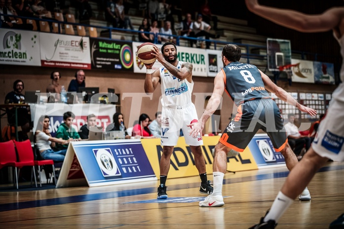 Basketball, ABL 2017/18, Grunddurchgang 35.Runde, Oberwart Gunners, Klosterneuburg Dukes, Jerome Seagears (5)