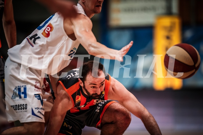 Basketball, ABL 2017/18, Grunddurchgang 35.Runde, Oberwart Gunners, Klosterneuburg Dukes, Predrag Miletic (8)