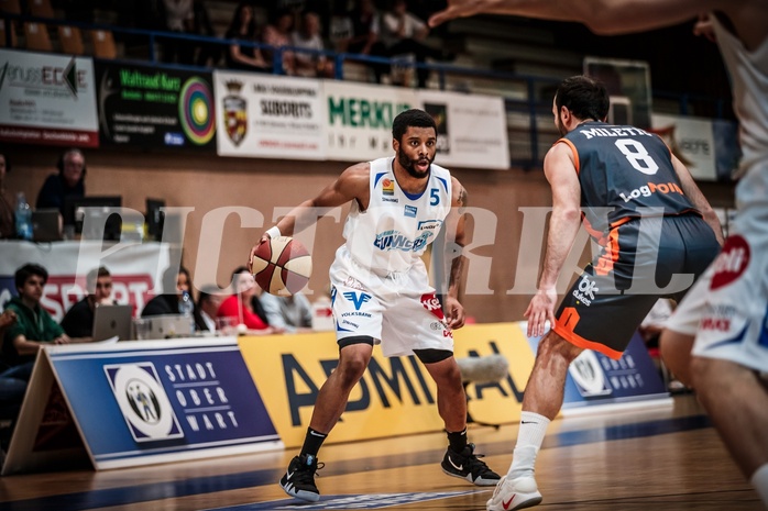 Basketball, ABL 2017/18, Grunddurchgang 35.Runde, Oberwart Gunners, Klosterneuburg Dukes, Jerome Seagears (5)