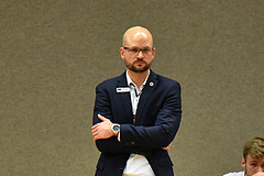 Basketball Superliga 2020/21, Grunddurchgang 8. Runde Flyers Wels vs. BC Vienna, Sebastian Waser (Head Coach),



