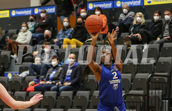 Basketball Damen Superliga 2021/22, Grunddurchgang 14.Runde BK Duchess Klosterneuburg vs. D.C. Timberwolves


