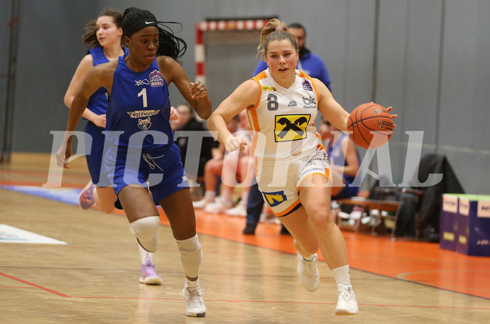 Basketball Damen Superliga 2021/22, Grunddurchgang 14.Runde BK Duchess Klosterneuburg vs. D.C. Timberwolves


