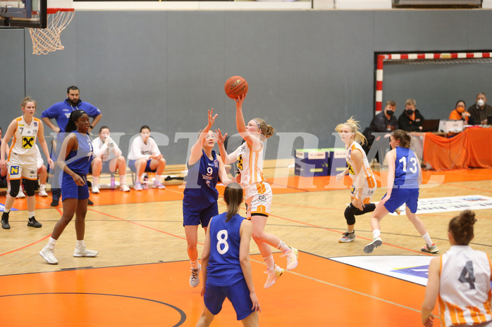 Basketball Damen Superliga 2021/22, Grunddurchgang 14.Runde BK Duchess Klosterneuburg vs. D.C. Timberwolves


