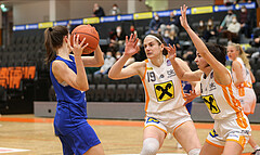 Basketball Damen Superliga 2021/22, Grunddurchgang 14.Runde BK Duchess Klosterneuburg vs. D.C. Timberwolves


