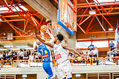 Basketball, win2day Basketball Superliga 2023/224, 09. Qualifikationsrunde, BBC Nord Dragonz, Oberwart Gunners, Sebastian Käferle (7)