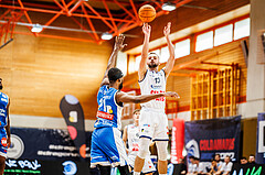Basketball, win2day Basketball Superliga 2023/224, 09. Qualifikationsrunde, BBC Nord Dragonz, Oberwart Gunners, Tino Sebalj (13)