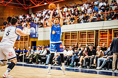 Basketball, win2day Basketball Superliga 2023/224, 09. Qualifikationsrunde, BBC Nord Dragonz, Oberwart Gunners, Jonathan Knessl (12)