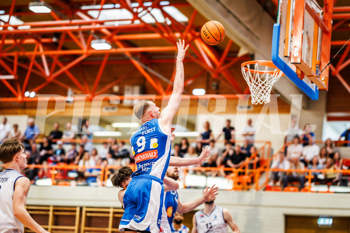 Basketball, win2day Basketball Superliga 2023/224, 09. Qualifikationsrunde, BBC Nord Dragonz, Oberwart Gunners, Edi Patekar (9)