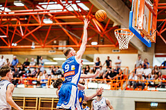 Basketball, win2day Basketball Superliga 2023/224, 09. Qualifikationsrunde, BBC Nord Dragonz, Oberwart Gunners, Edi Patekar (9)