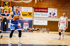 Basketball, win2day Basketball Superliga 2023/224, 09. Qualifikationsrunde, BBC Nord Dragonz, Oberwart Gunners, Jonathan Knessl (12)