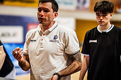 Basketball, win2day Basketball Superliga 2023/224, 09. Qualifikationsrunde, BBC Nord Dragonz, Oberwart Gunners, Felix Jambor (Head Coach)