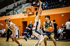 Basketball, Basketball Zweite Liga 2024/25, Grunddurchgang 17.Runde, Vienna Timberwolves, Future Team Steiermark, Moritz Gauster (9)