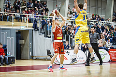 Basketball, Admiral Basketball Superliga 2019/20, Grunddurchgang 18.Runde, SKN St. Pölten Basketball, Traiskirchen Lions, Sebastian Lesny (4)